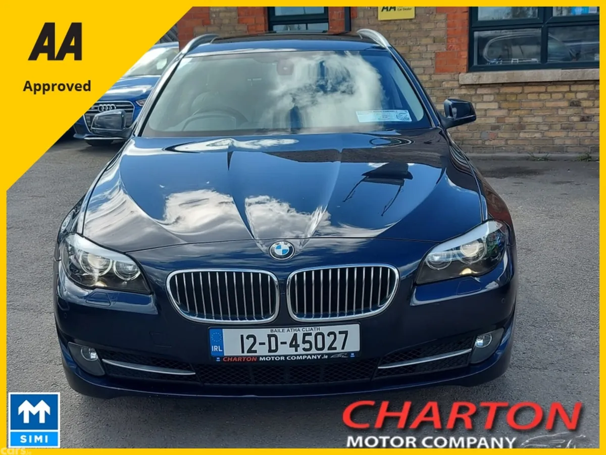 BMW 5-Series Estate, Diesel, 2012, Blue