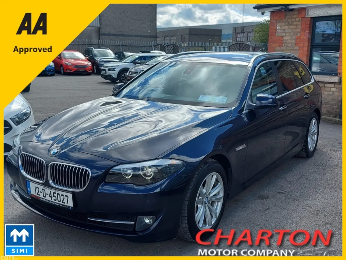 BMW 5-Series Estate, Diesel, 2012, Blue