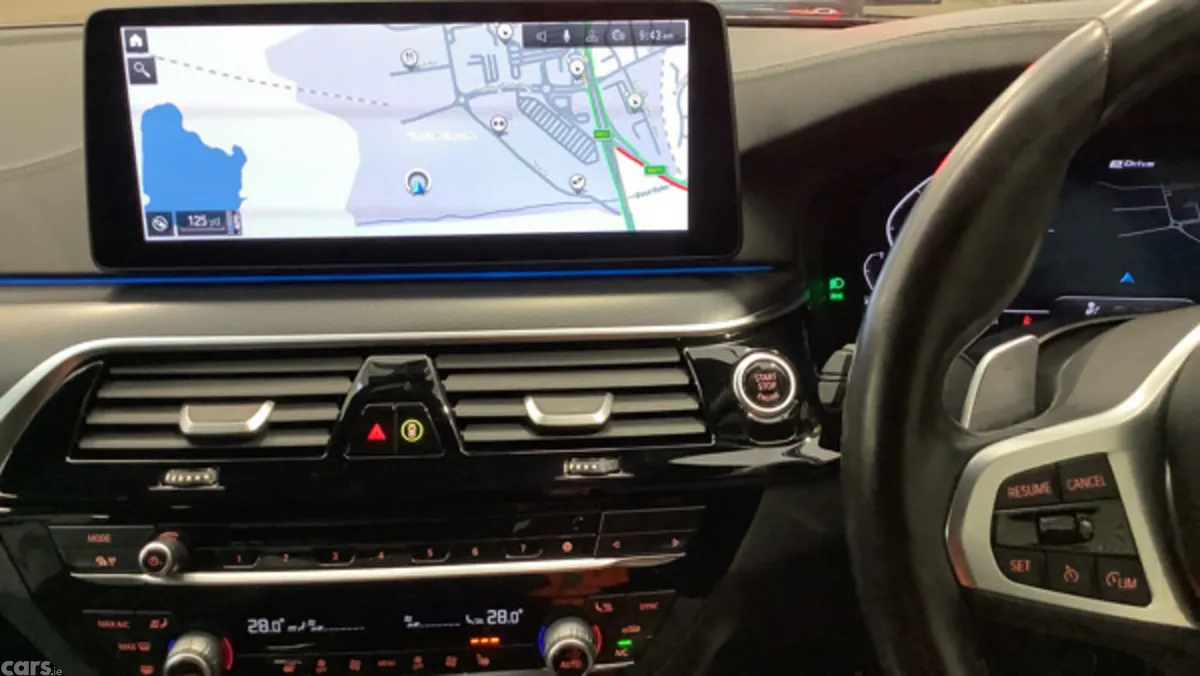 BMW 5-Series Saloon, Petrol Hybrid, 2023, Black