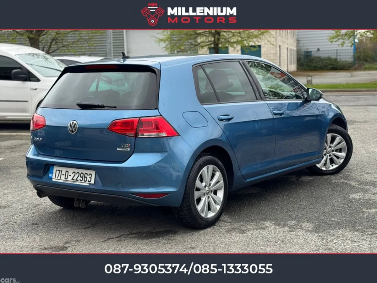 Volkswagen Golf Hatchback, Diesel, 2017, Blue