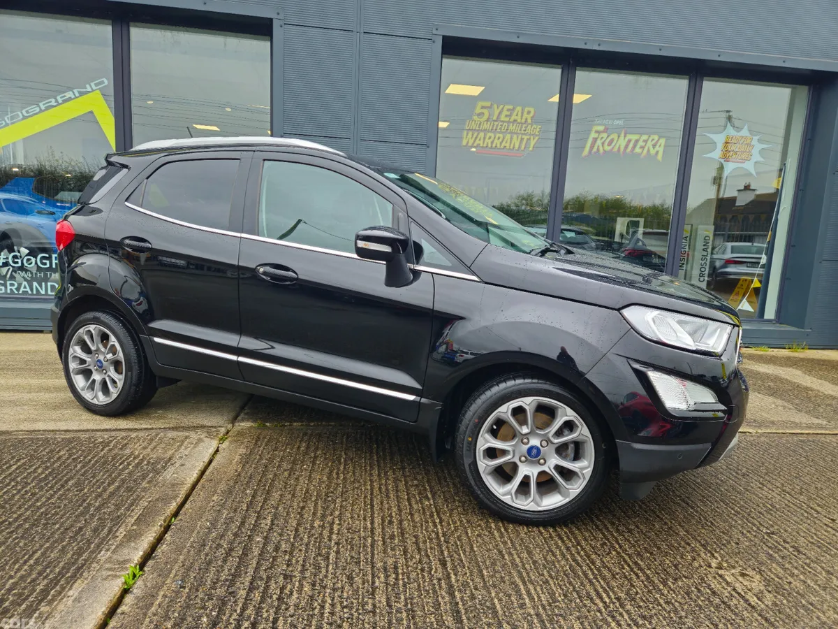 Ford EcoSport SUV, Diesel, 2020, Black