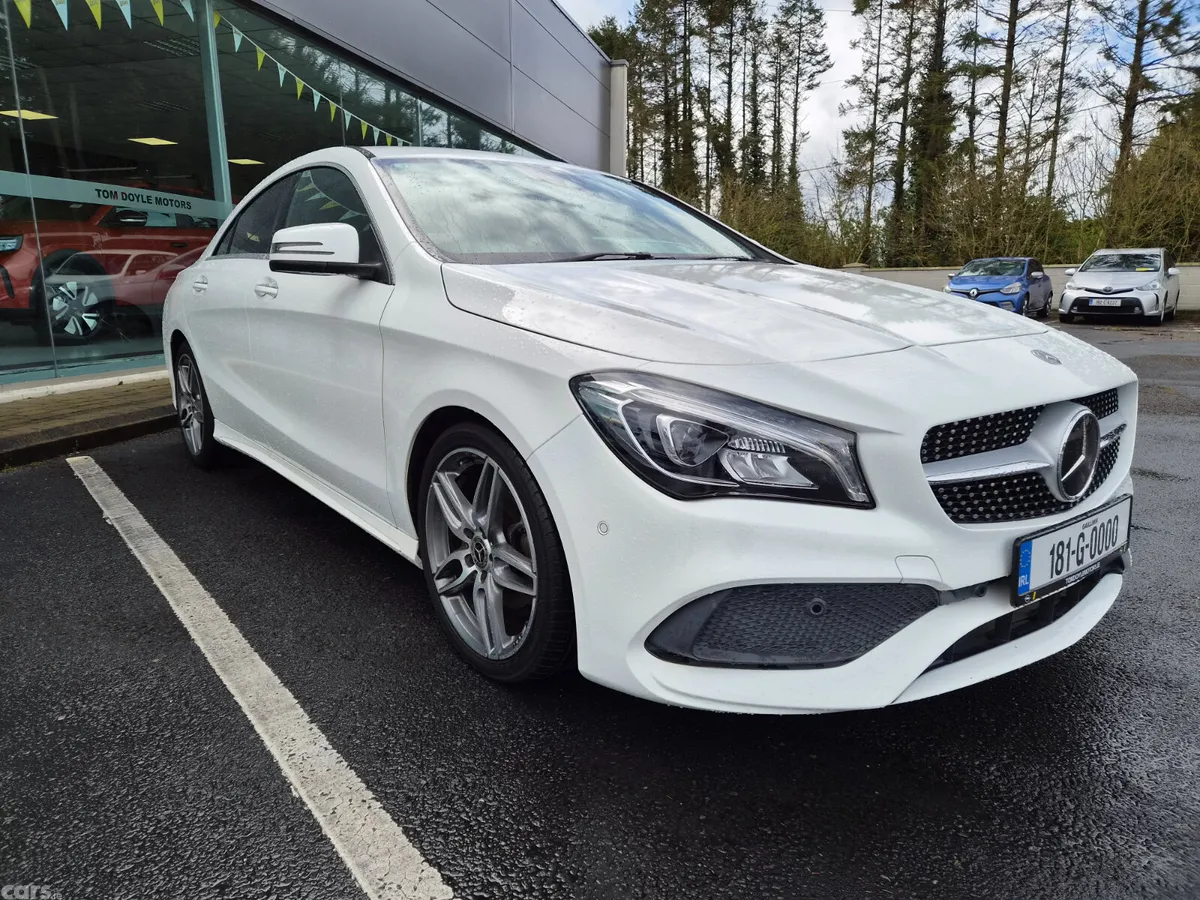 Mercedes-Benz CLA Coupe, Petrol, 2018, White