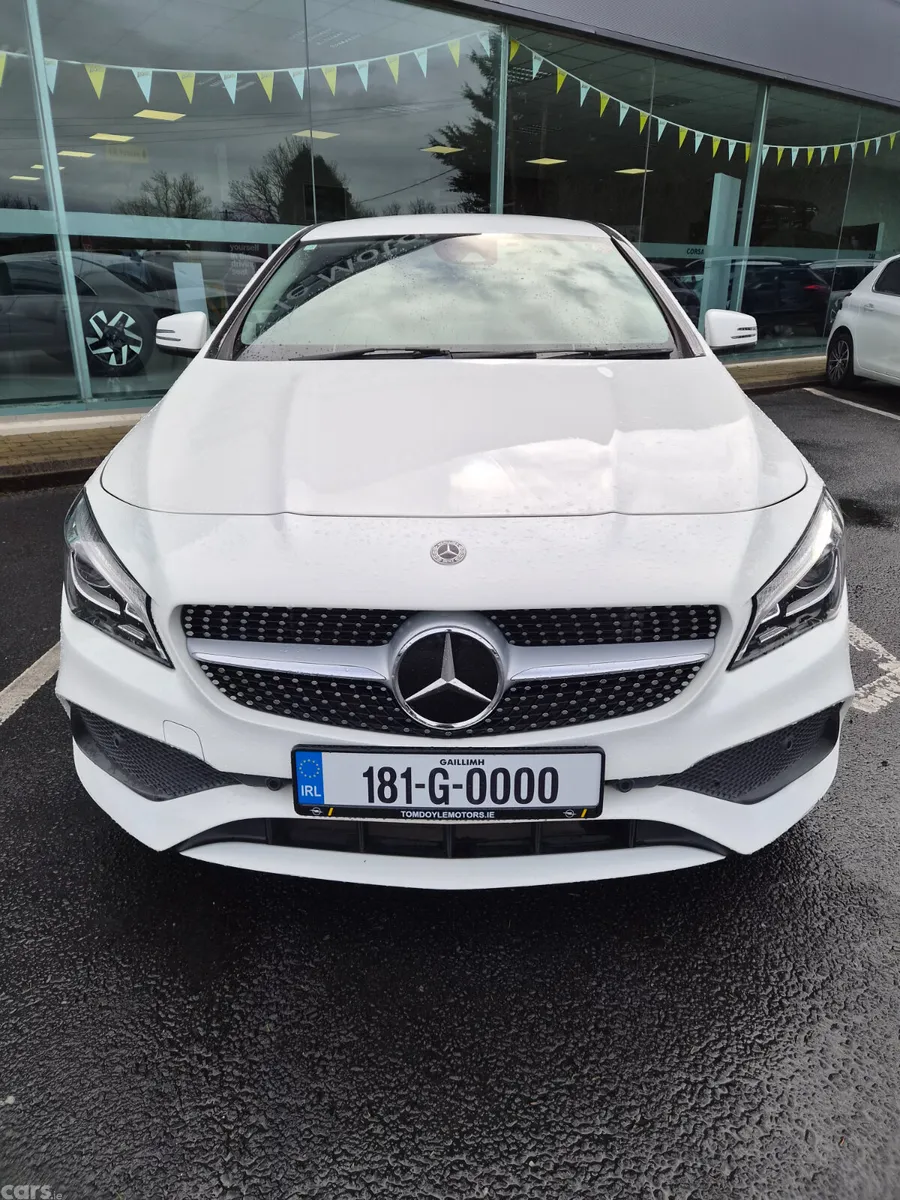 Mercedes-Benz CLA Coupe, Petrol, 2018, White