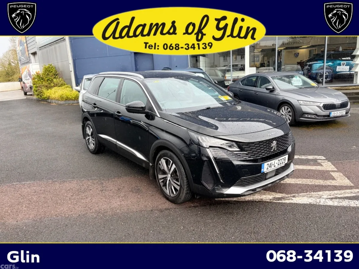 Peugeot 5008 SUV, Diesel, 2024, Black