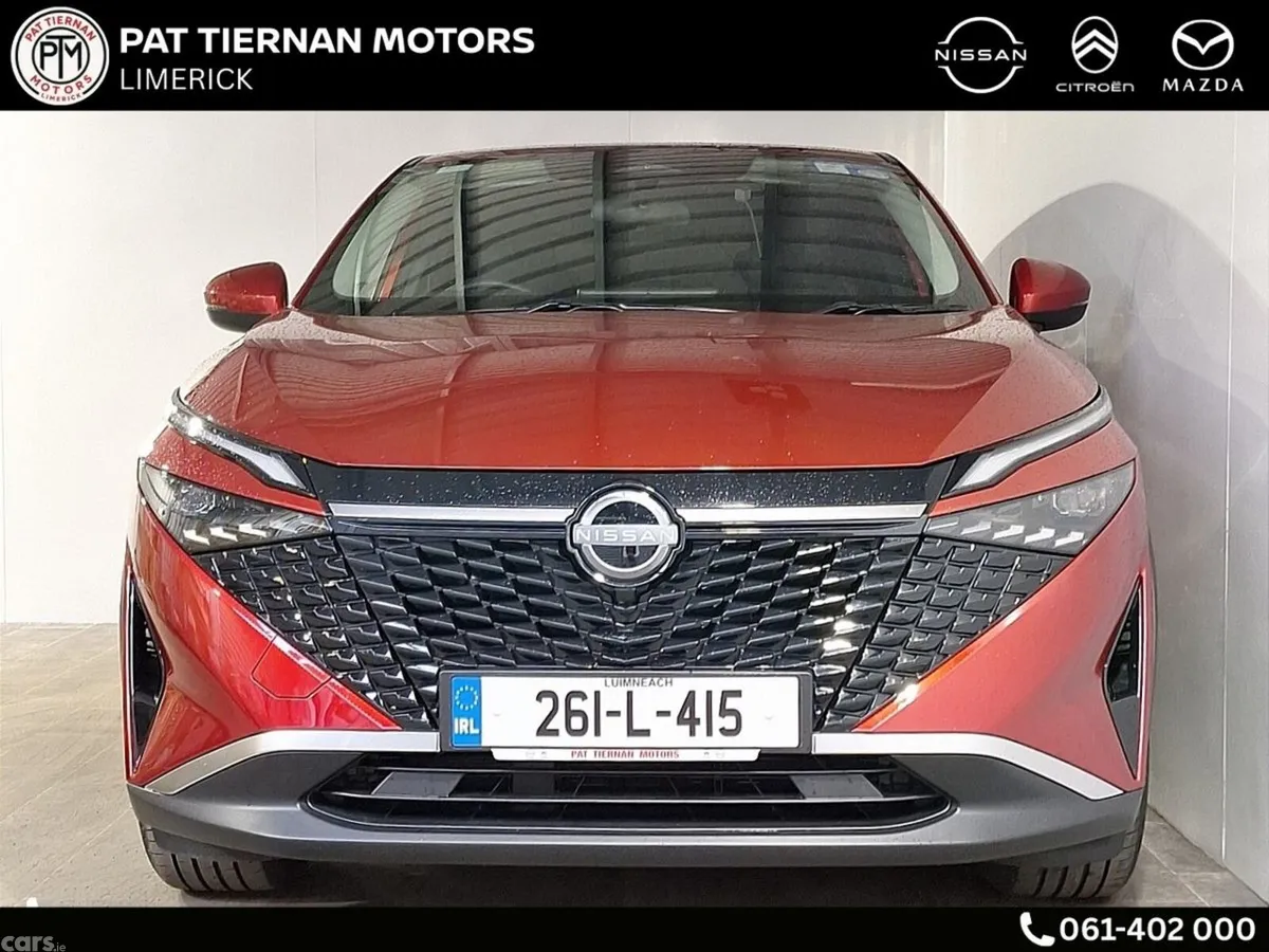 Nissan Qashqai MPV, Petrol Hybrid, 2026, Red