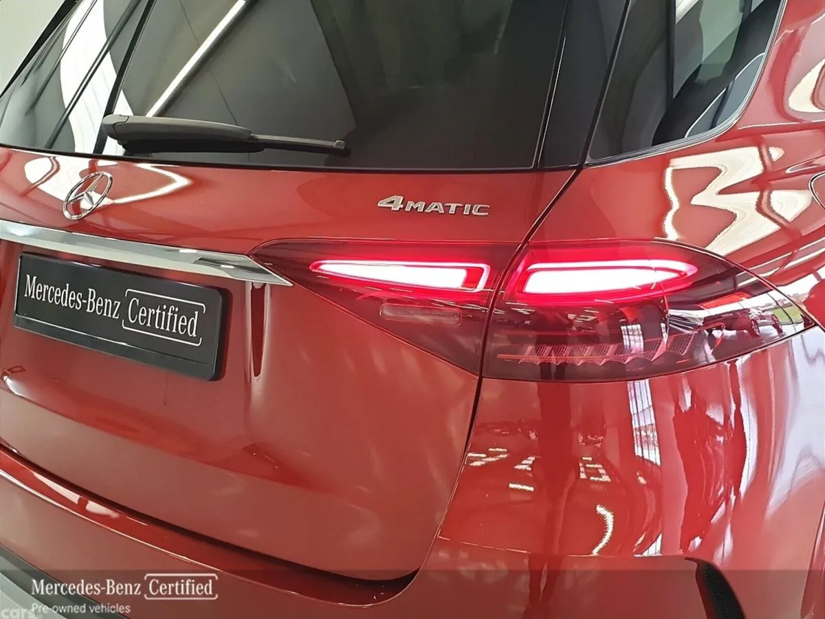 Mercedes-Benz GLE SUV, Diesel Plug-in Hybrid, 2024, Red