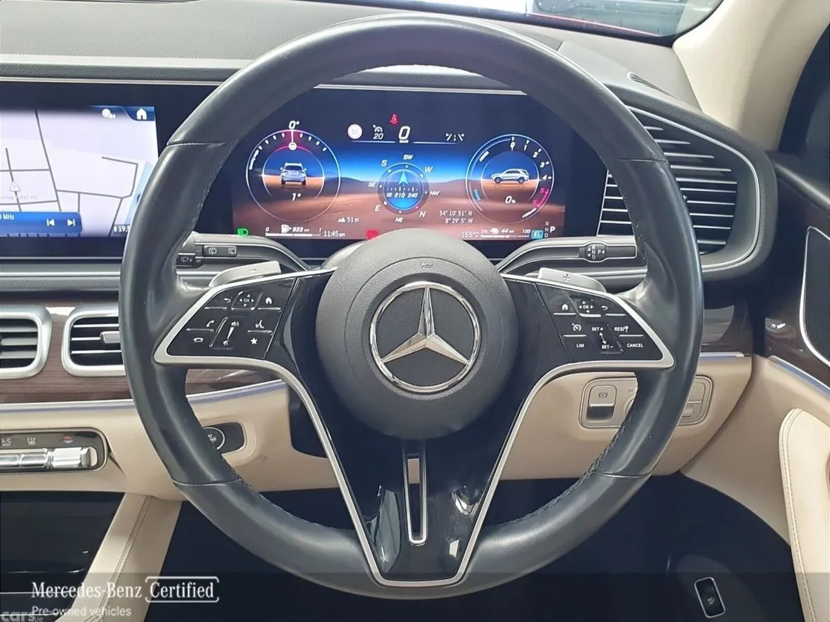 Mercedes-Benz GLE SUV, Diesel Plug-in Hybrid, 2024, Red