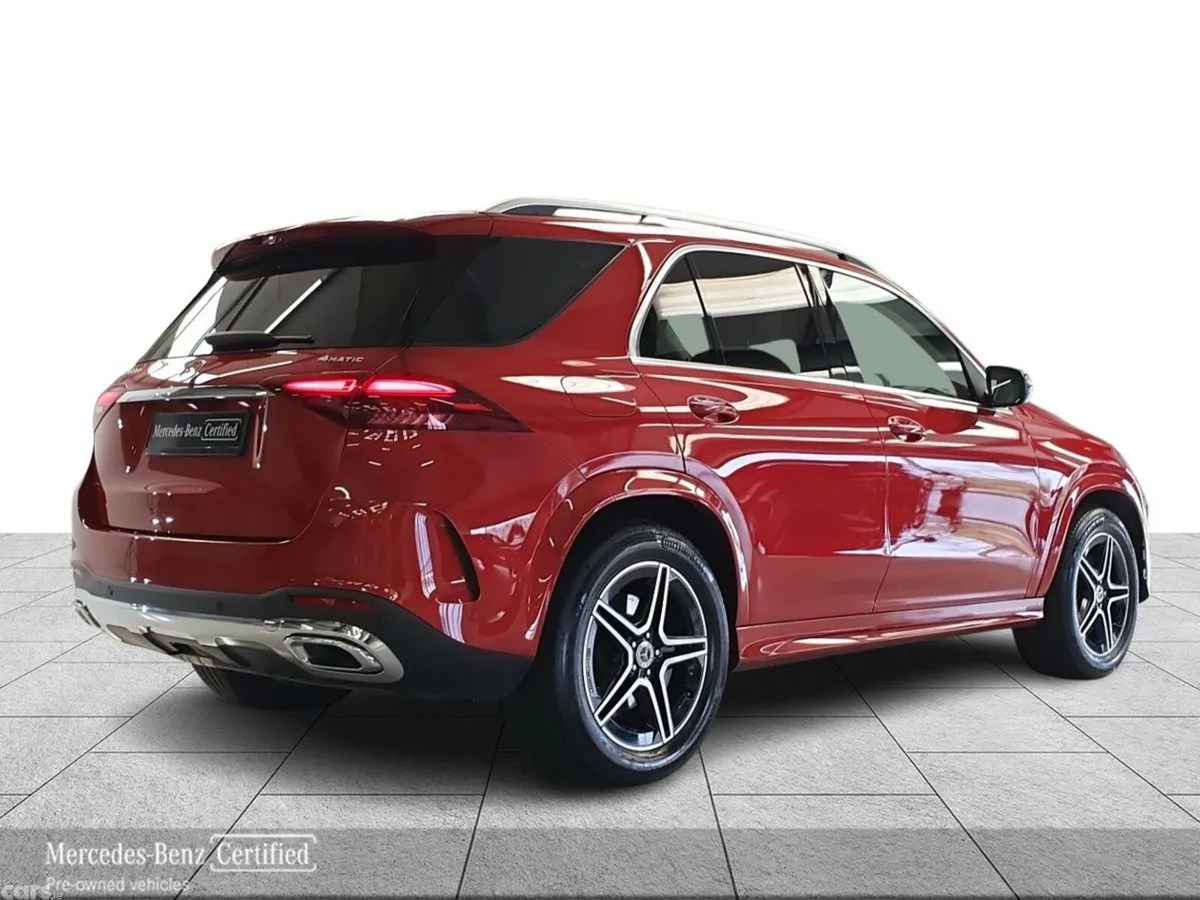 Mercedes-Benz GLE SUV, Diesel Plug-in Hybrid, 2024, Red