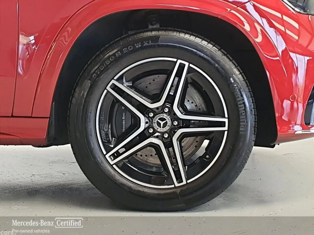 Mercedes-Benz GLE SUV, Diesel Plug-in Hybrid, 2024, Red