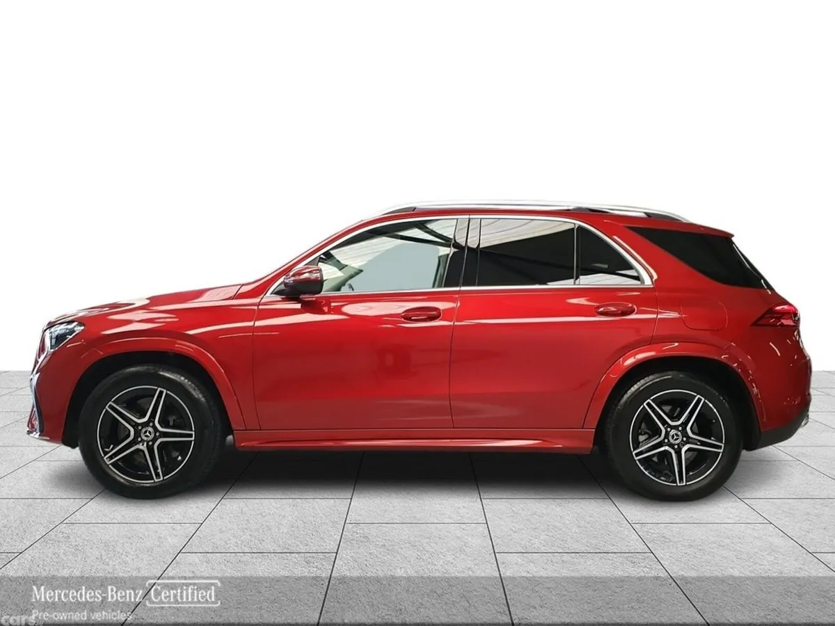 Mercedes-Benz GLE SUV, Diesel Plug-in Hybrid, 2024, Red