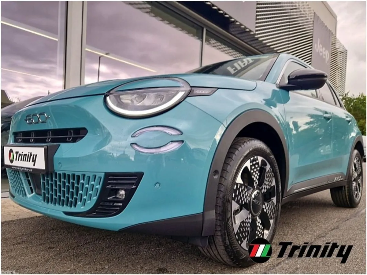 Fiat 600 Hatchback, Petrol Hybrid, 2026, Green