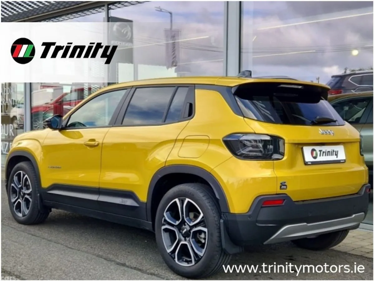 Jeep Avenger SUV, Electric, 2026, Yellow