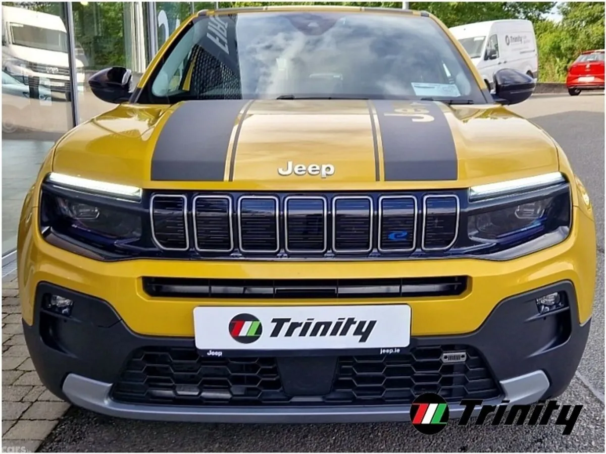 Jeep Avenger SUV, Electric, 2026, Yellow