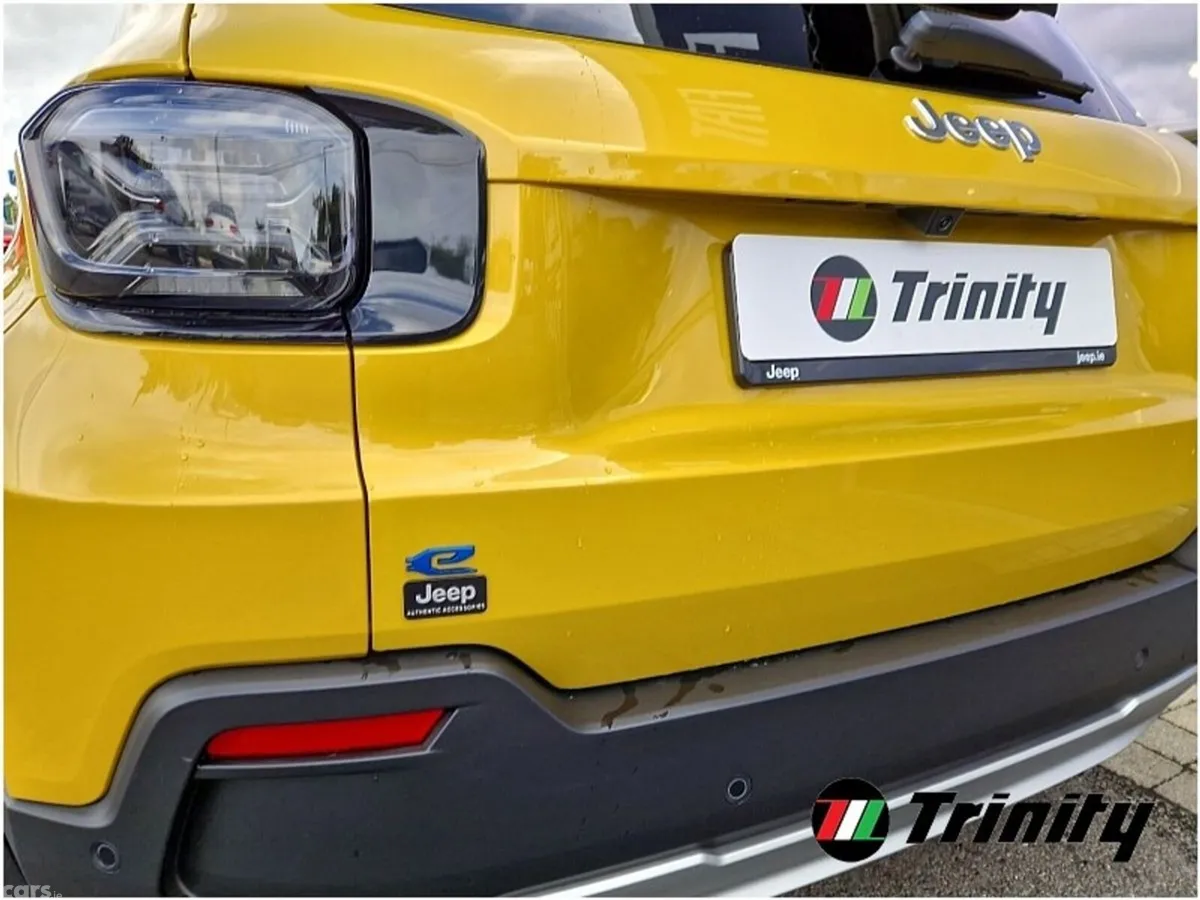 Jeep Avenger SUV, Electric, 2026, Yellow