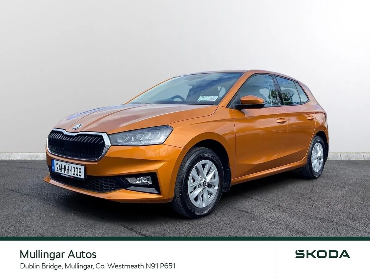 Skoda Fabia Hatchback, Petrol, 2024, Orange