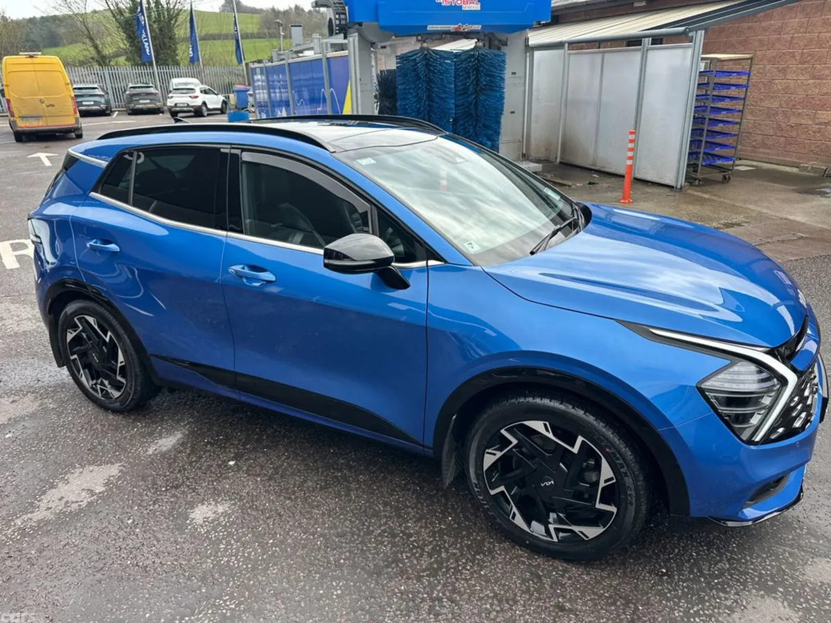Kia Sportage SUV, Diesel Hybrid, 2025, Blue