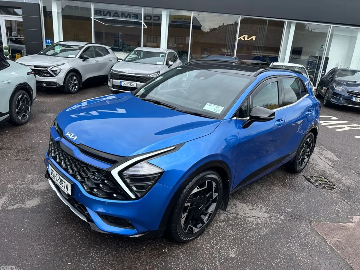 Kia Sportage SUV, Diesel Hybrid, 2025, Blue