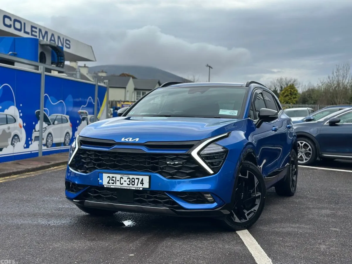 Kia Sportage SUV, Diesel Hybrid, 2025, Blue