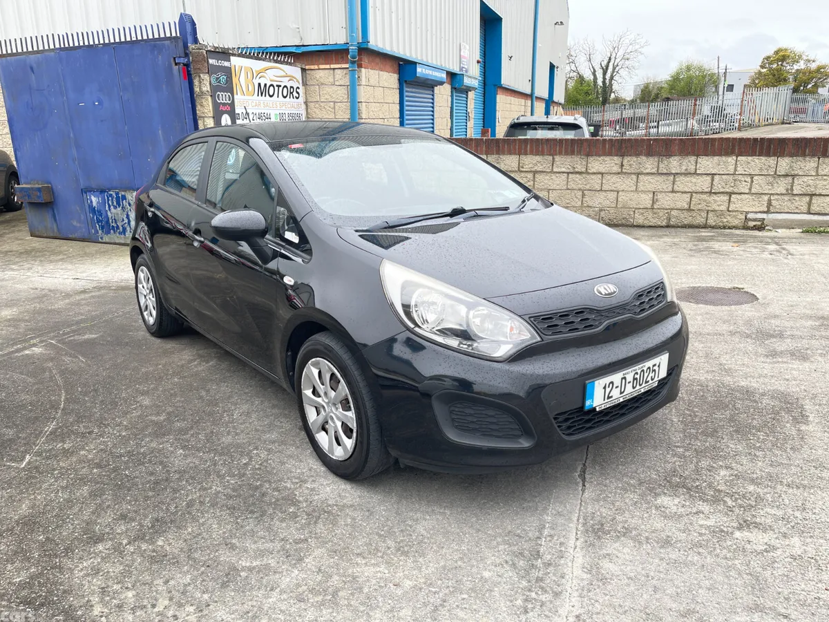 Kia Rio Hatchback, Petrol, 2012, Black