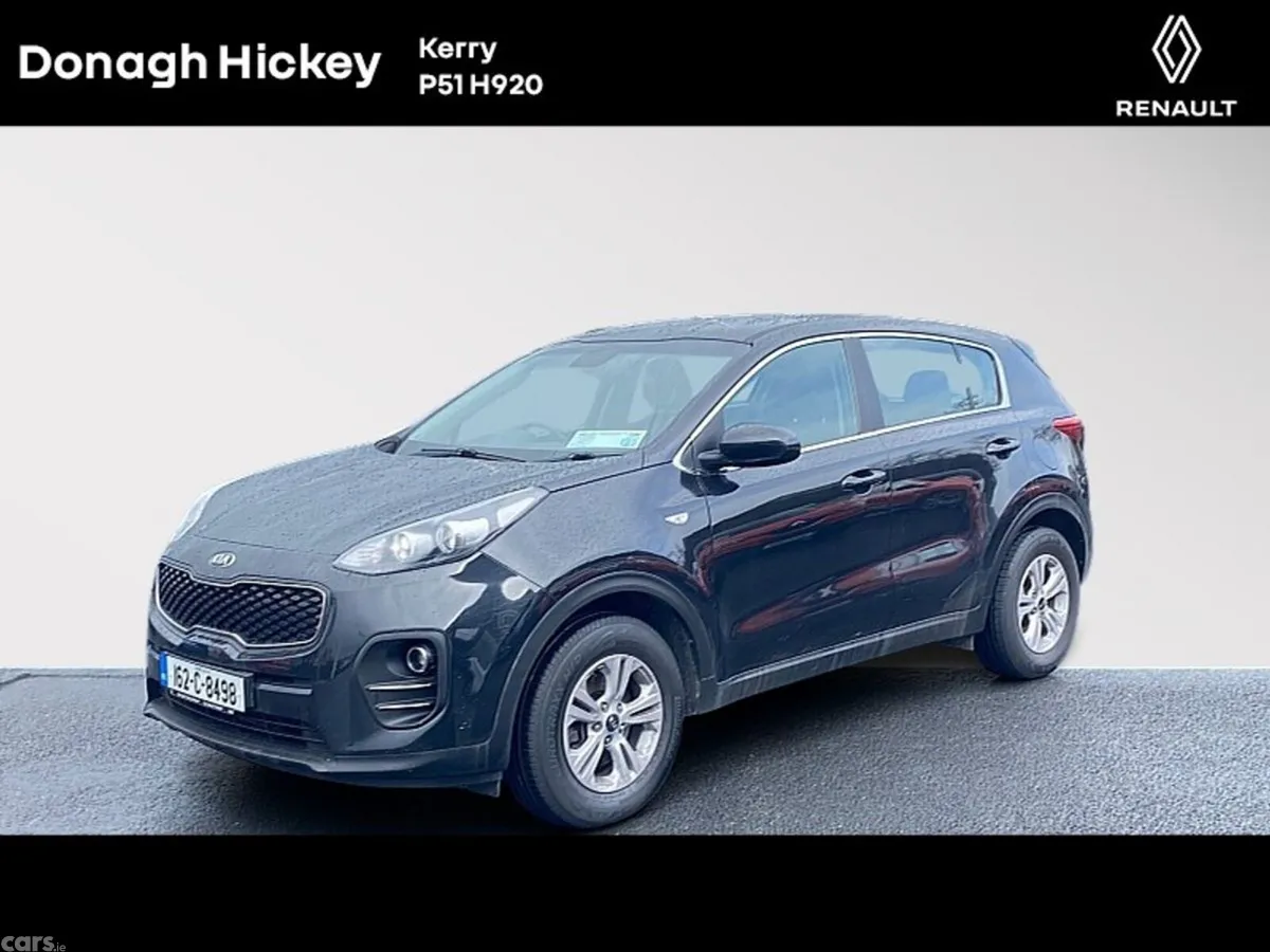 Kia Sportage SUV, Diesel, 2016, Black