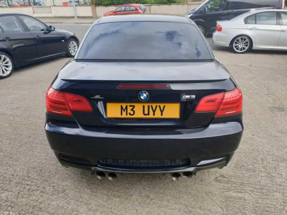 BMW M3 Convertible, Petrol, 2008, Black