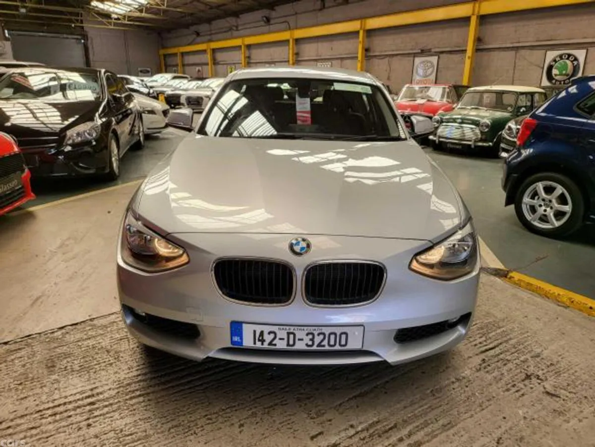BMW 1-Series Hatchback, Diesel, 2014, Silver