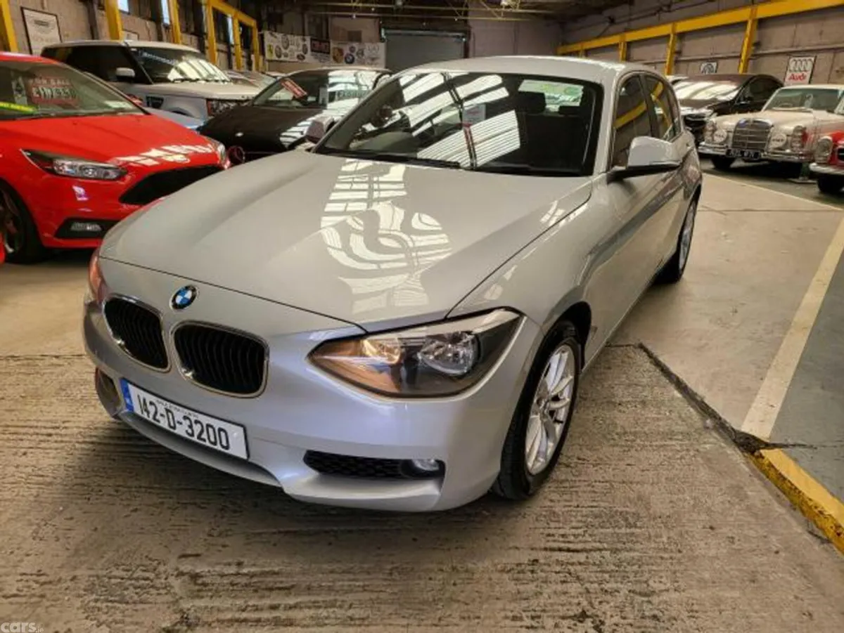 BMW 1-Series Hatchback, Diesel, 2014, Silver