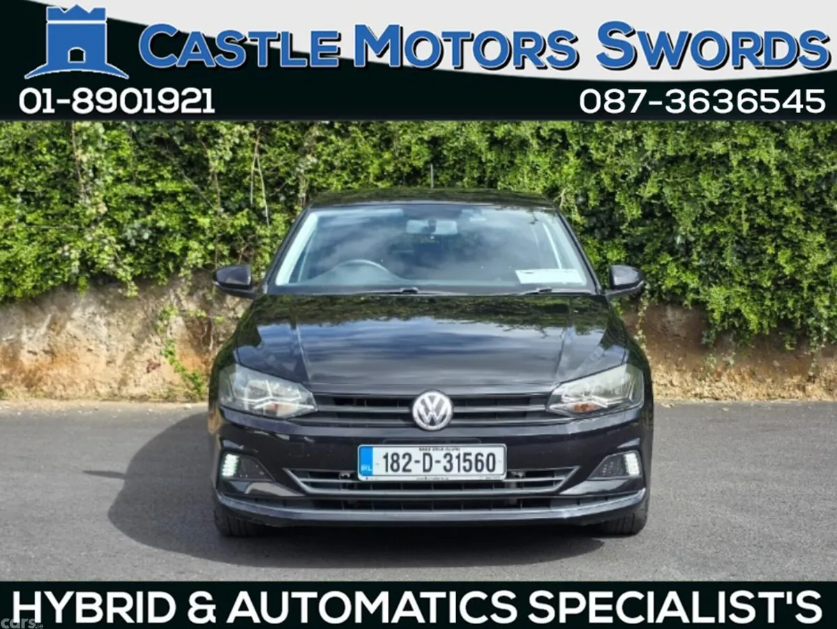 Volkswagen Polo Hatchback, Petrol, 2018, Black
