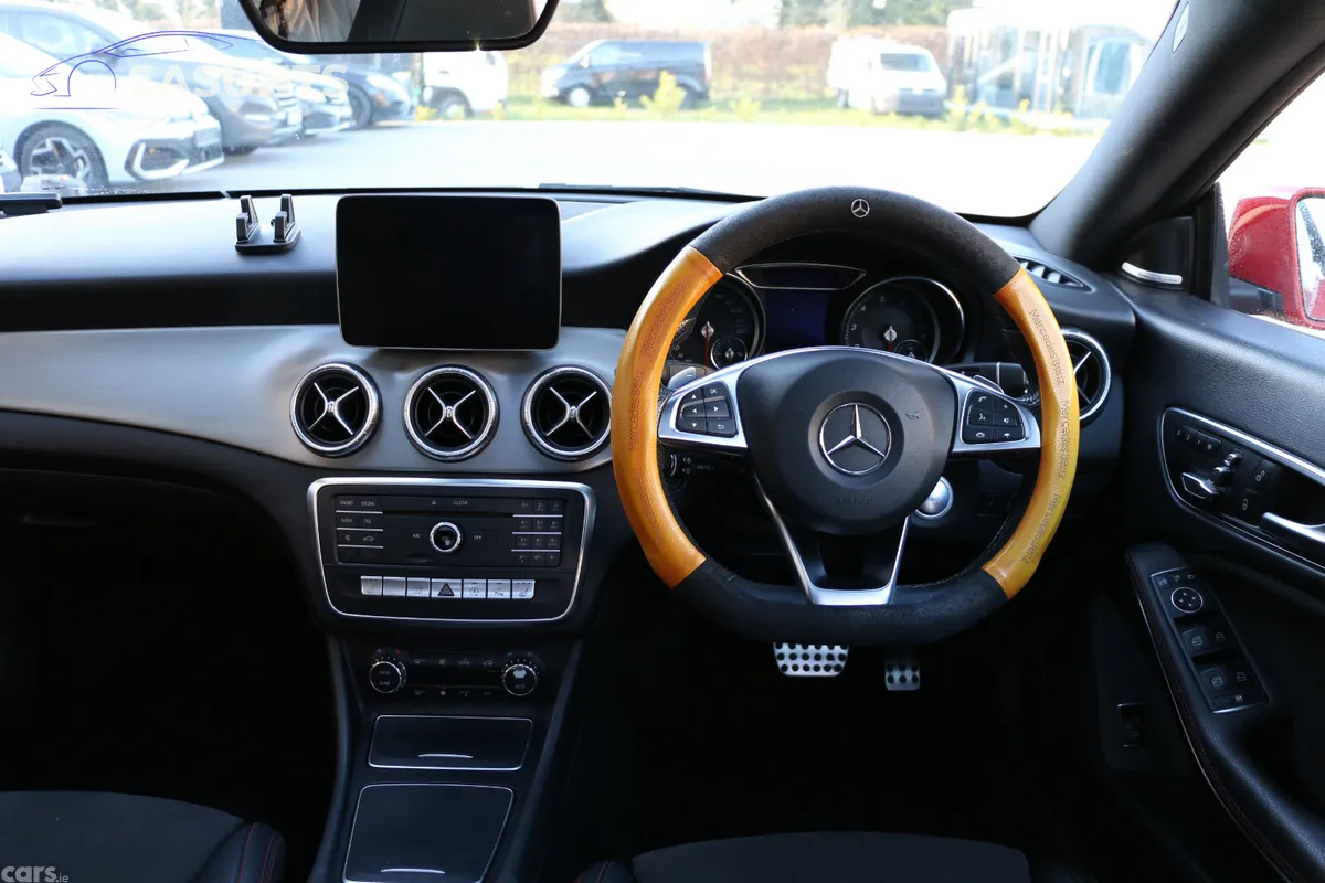 Mercedes-Benz CLA Saloon, Petrol, 2018, Red