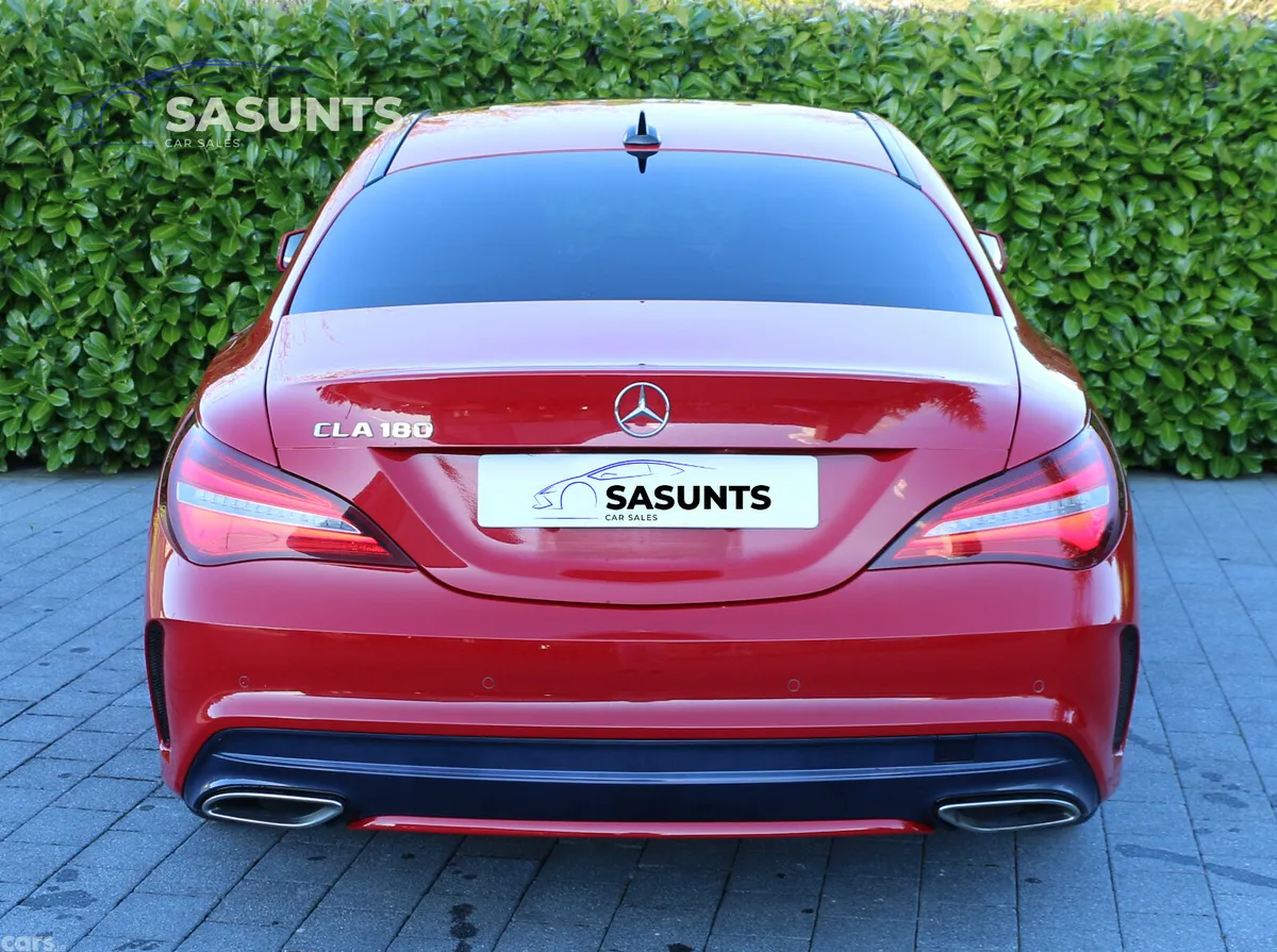 Mercedes-Benz CLA Saloon, Petrol, 2018, Red