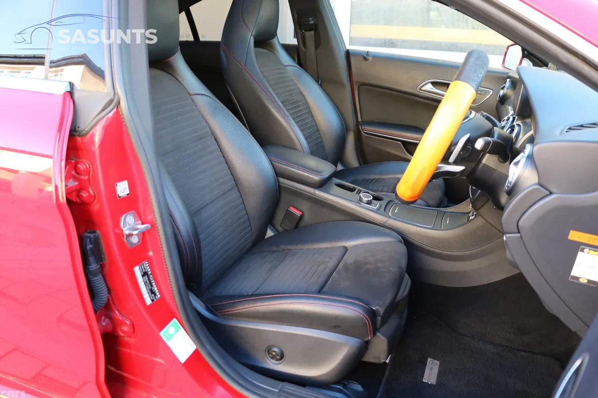 Mercedes-Benz CLA Saloon, Petrol, 2018, Red