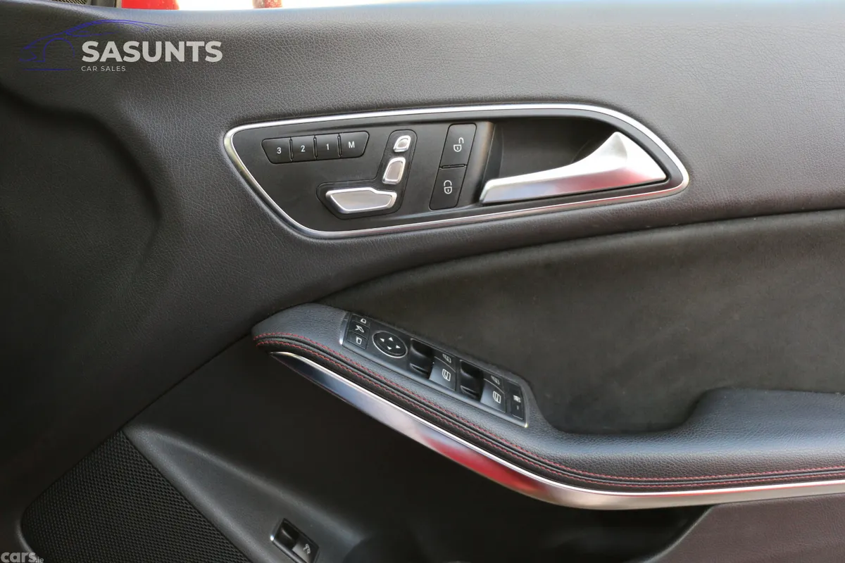 Mercedes-Benz CLA Saloon, Petrol, 2018, Red