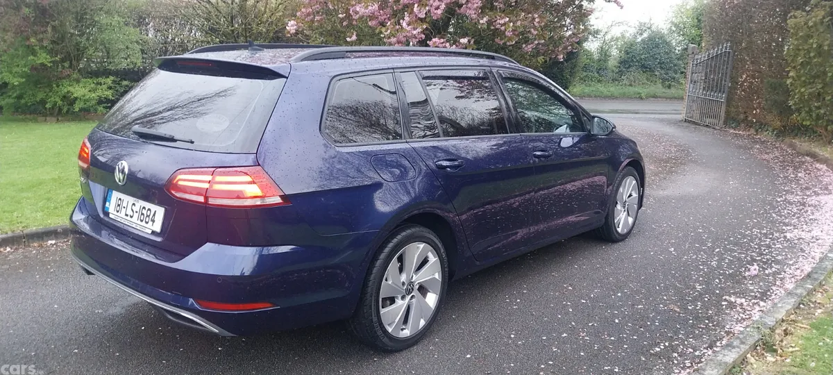 Volkswagen Golf Estate, Diesel, 2018, Blue