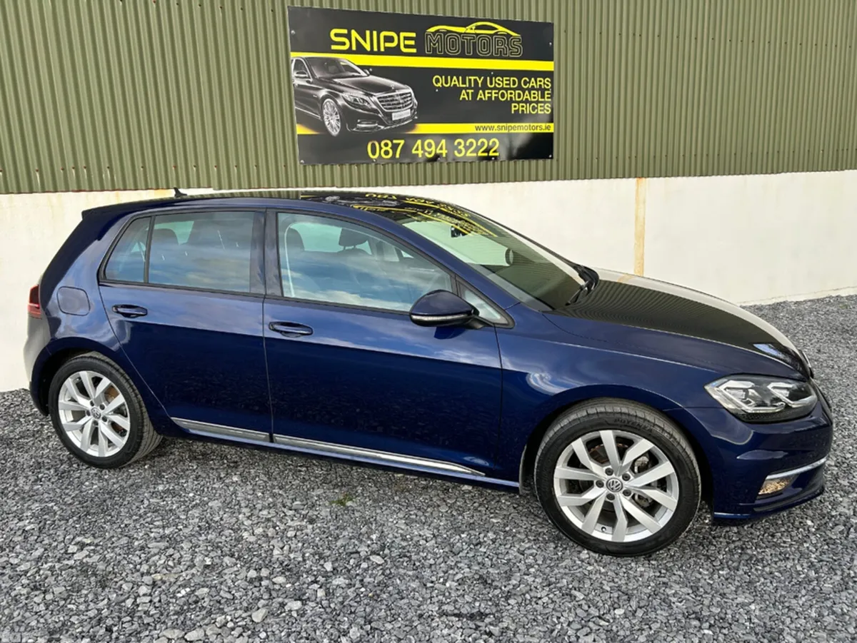 Volkswagen Golf Hatchback, Petrol, 2018, Blue