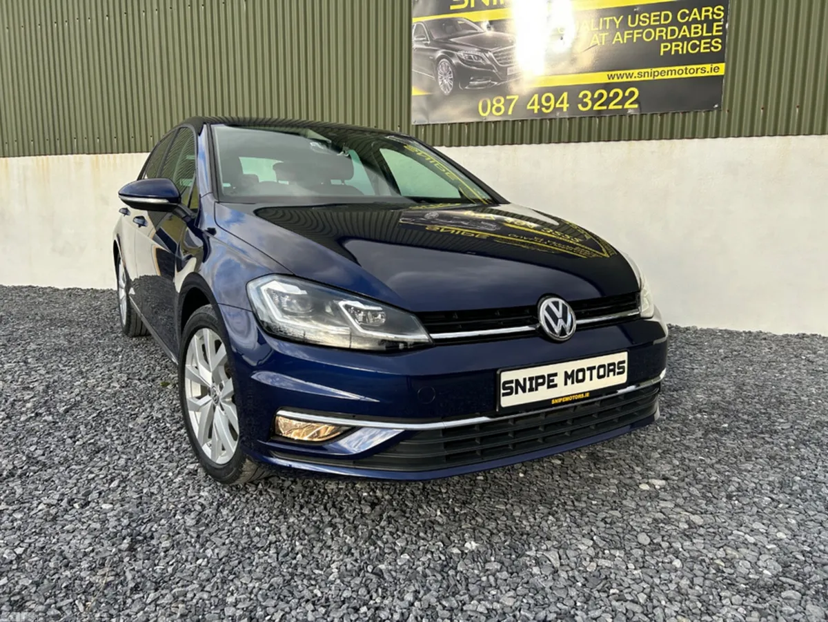 Volkswagen Golf Hatchback, Petrol, 2018, Blue