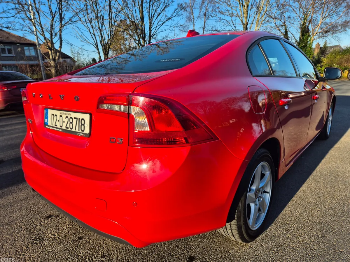 Volvo S60 Saloon, Diesel, 2017, Red