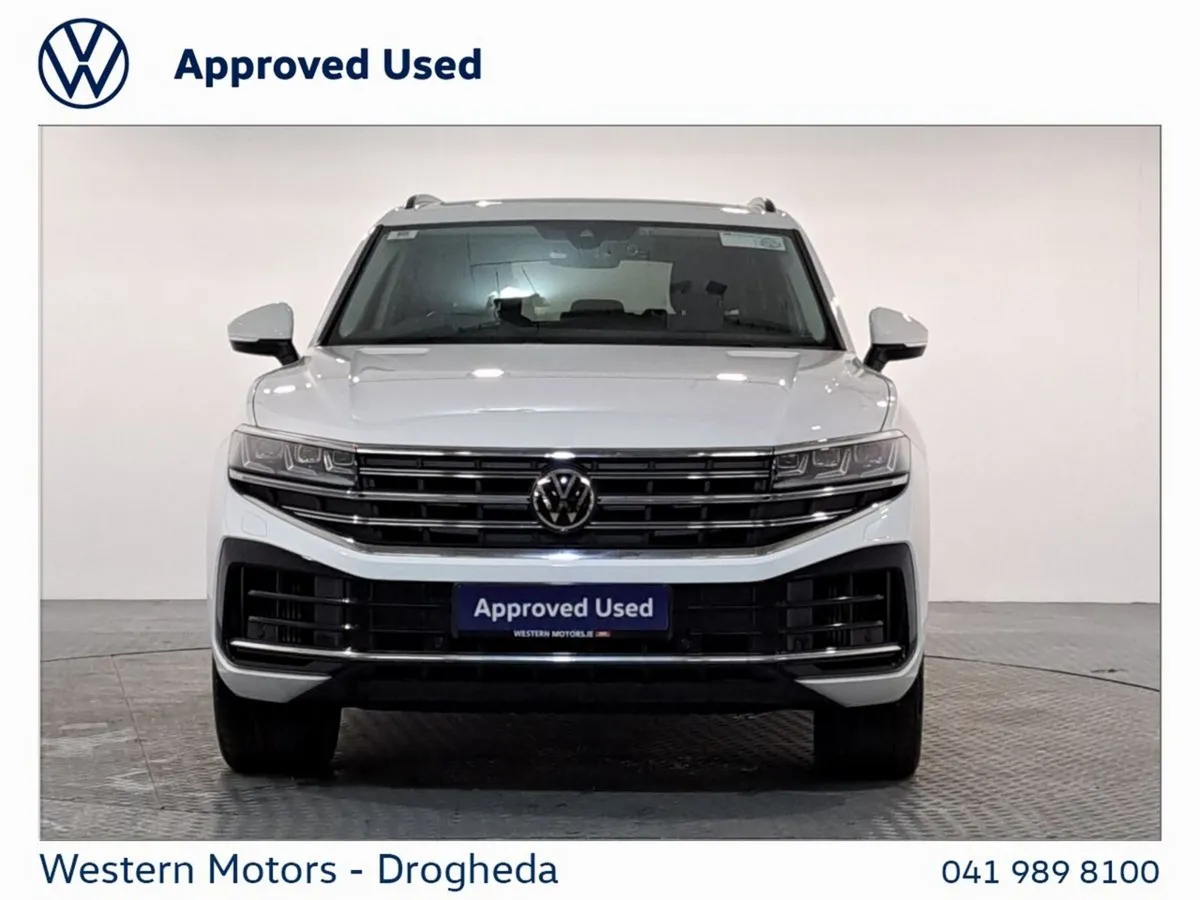 Volkswagen Touareg SUV, Petrol Plug-in Hybrid, 2024, White