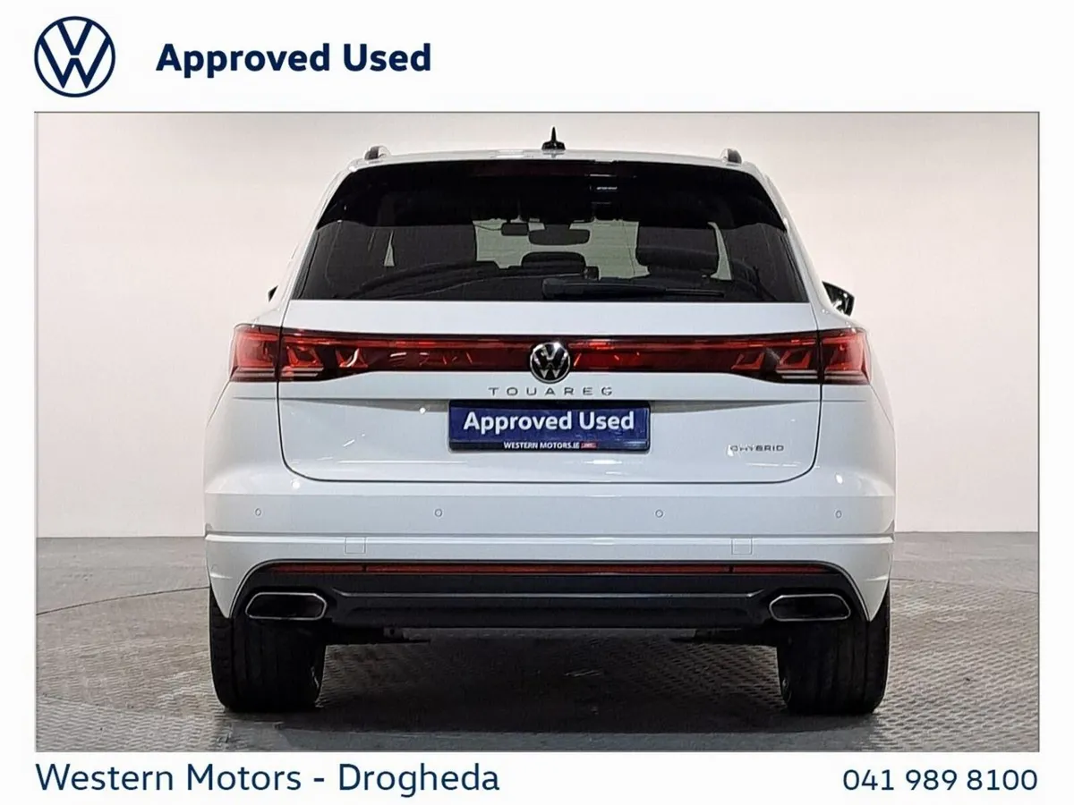 Volkswagen Touareg SUV, Petrol Plug-in Hybrid, 2024, White