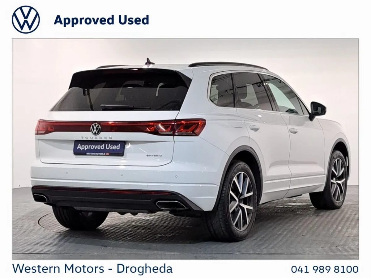 Volkswagen Touareg SUV, Petrol Plug-in Hybrid, 2024, White