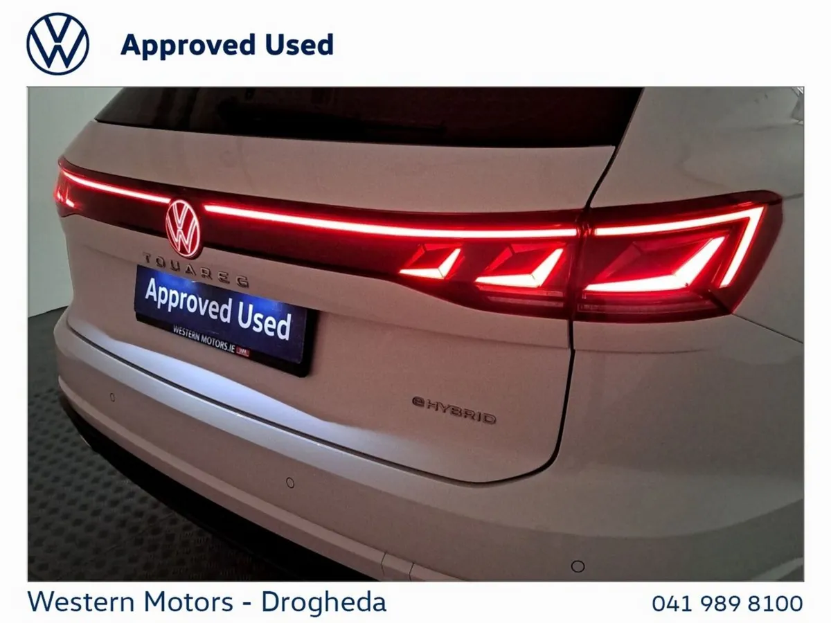 Volkswagen Touareg SUV, Petrol Plug-in Hybrid, 2024, White