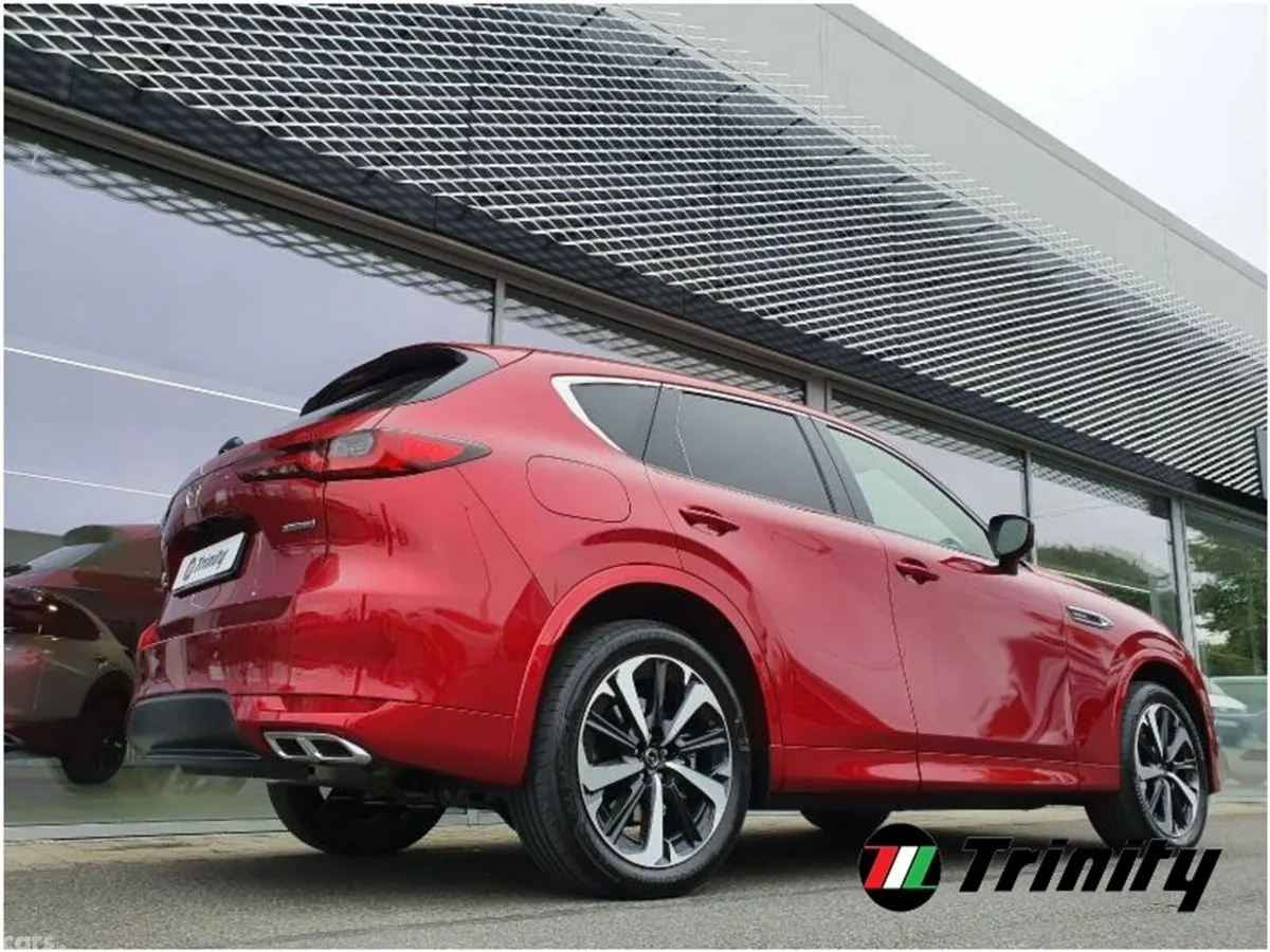 Mazda CX-60 SUV, Petrol Plug-in Hybrid, 2027, Red