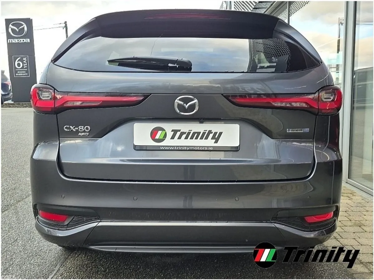 Mazda CX-80 SUV, Petrol Plug-in Hybrid, 2027, Grey