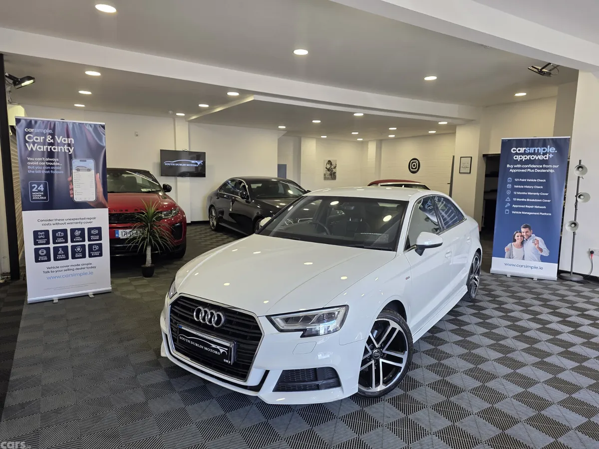 Audi A3 Saloon, Diesel, 2017, White