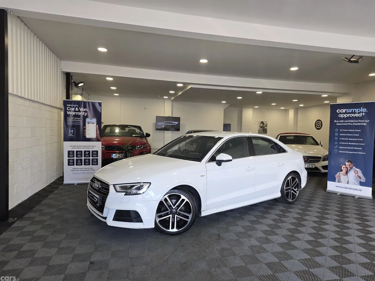 Audi A3 Saloon, Diesel, 2017, White