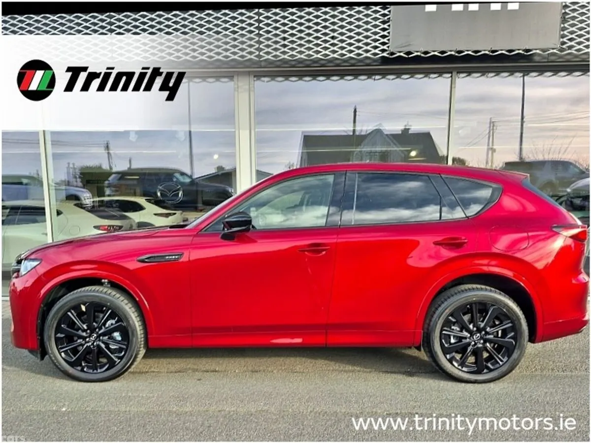 Mazda CX-60 SUV, Petrol Plug-in Hybrid, 2026, Red
