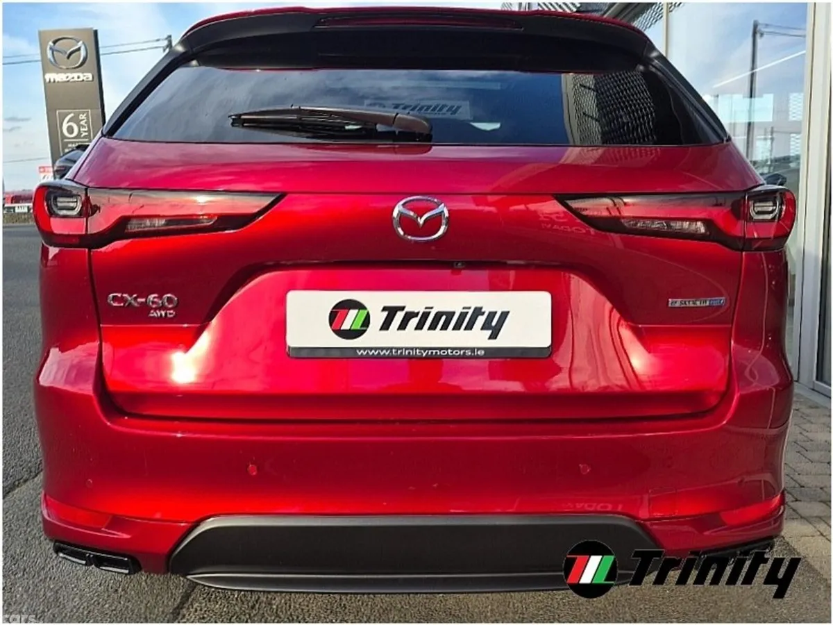 Mazda CX-60 SUV, Petrol Plug-in Hybrid, 2026, Red