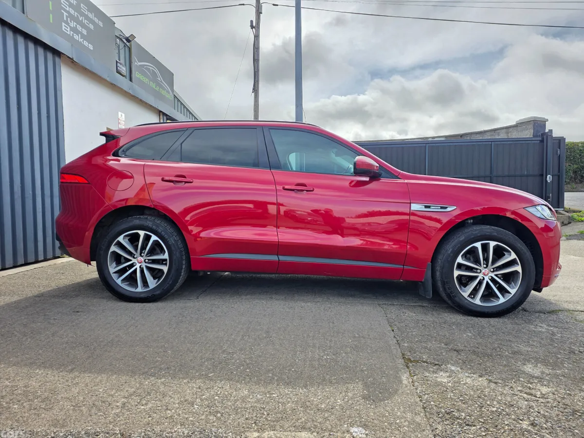 Jaguar F-Pace SUV, Diesel, 2018, Red
