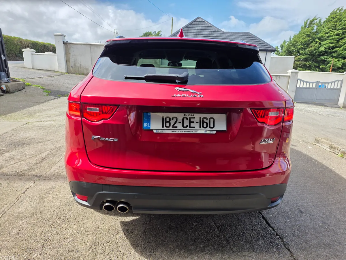 Jaguar F-Pace SUV, Diesel, 2018, Red