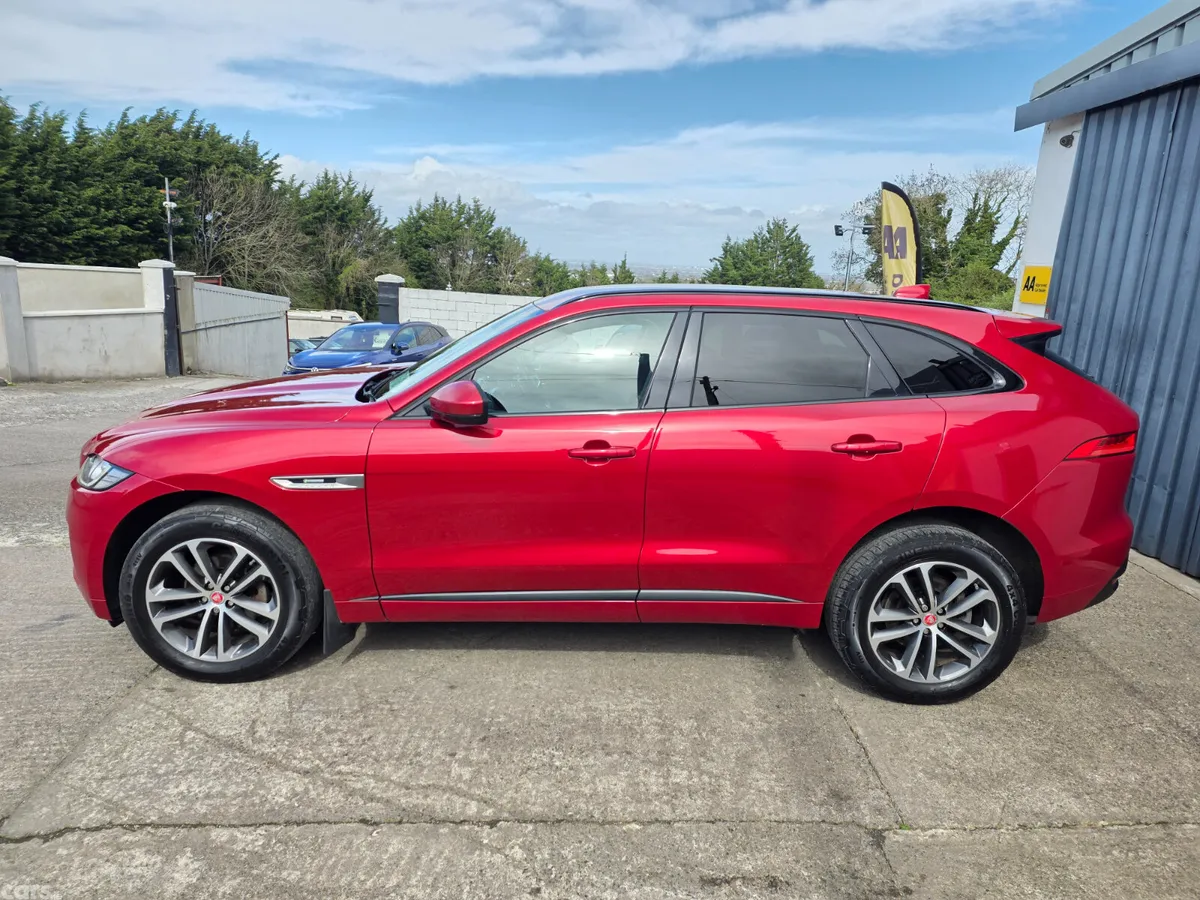 Jaguar F-Pace SUV, Diesel, 2018, Red