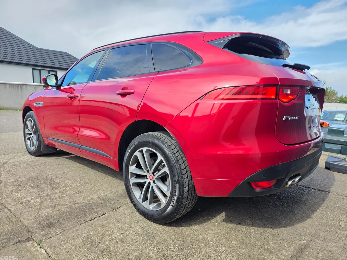 Jaguar F-Pace SUV, Diesel, 2018, Red
